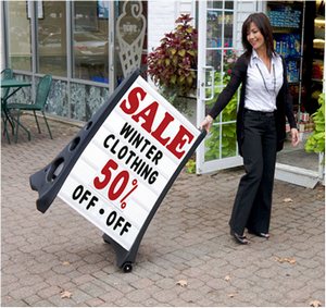 very large forecourt signs