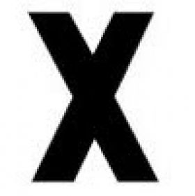 Xtra Sign Letters - Pronto individual letter X