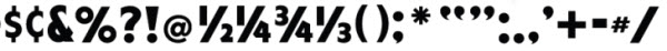 Wagner Zip Change Punctuation and Characters set 